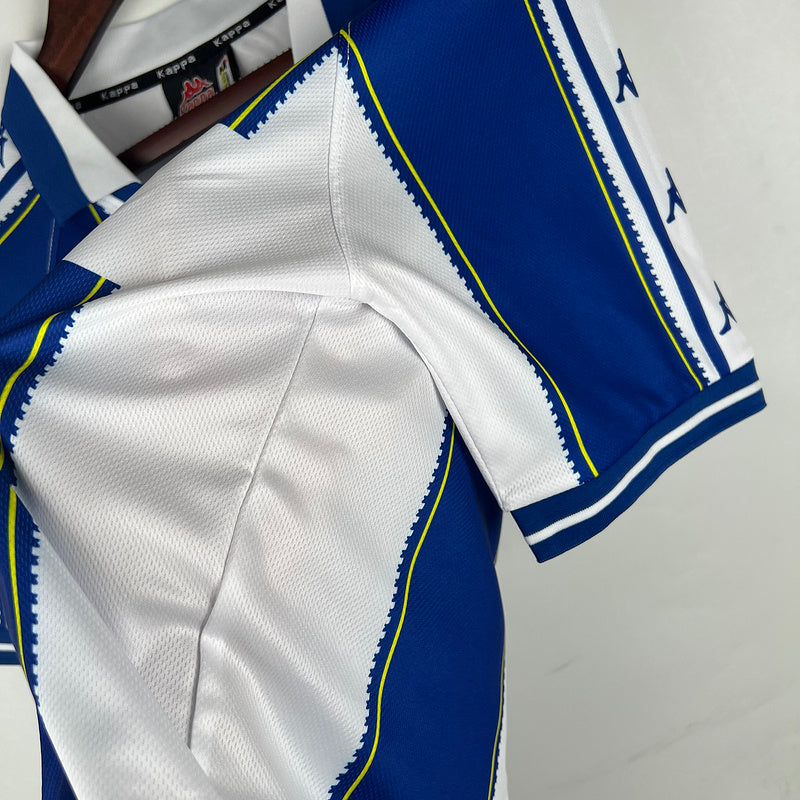 Camiseta Retro Porto 97/99 - Azul - detalle del cuello