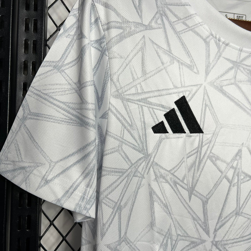 Camiseta 24/25  Real Madrid Training- Branco - vista frontal
