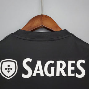 Camiseta Retro Benfica 13/14 - Preto - vista trasera