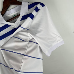 Camiseta Retro Porto 85/86 - Branco - detalle del cuello