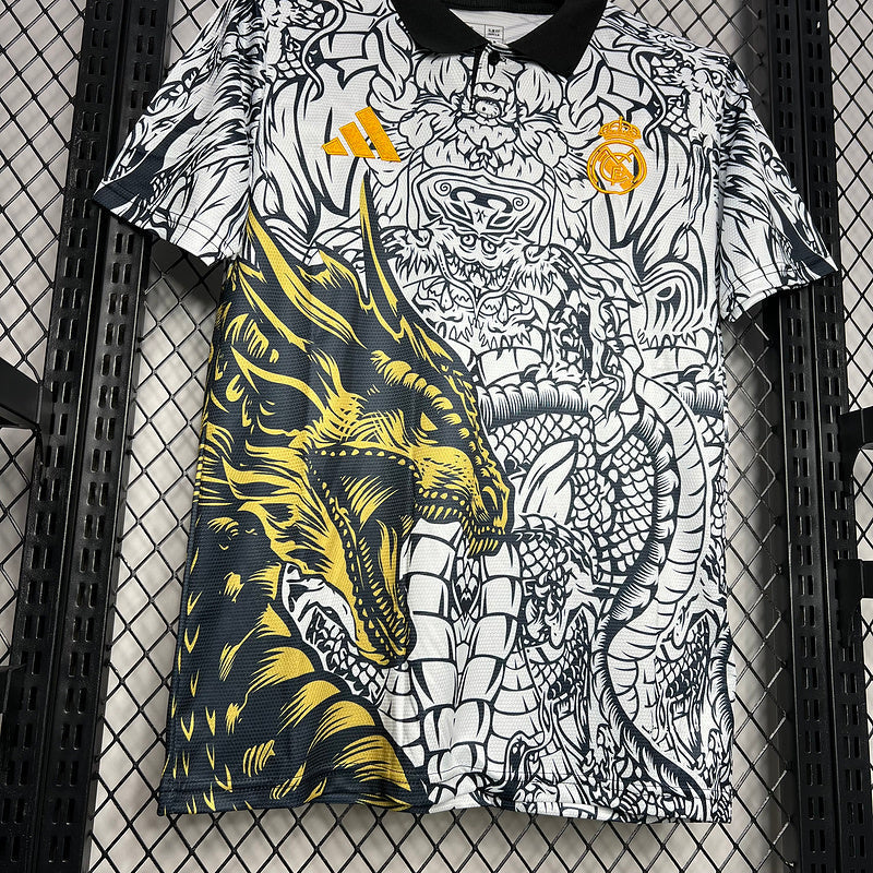 Camiseta 24/25  Real Madrid Edição Especial - Branco - vista frontal