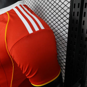 Camiseta Al Ahly 25/26 Player Home - detalle del cuello