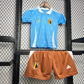 Kids Seleção Belgica ll 2024∕25 - detalle del cuello