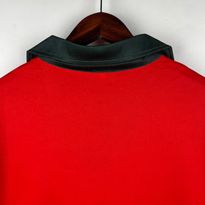 Camiseta Portugal Retrô 1972 Vermelho - vista frontal