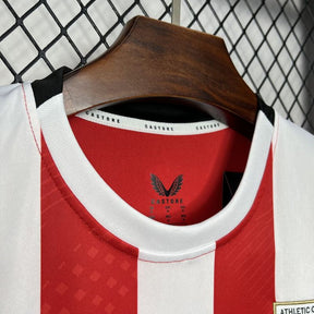 Camiseta do Athletico Bilbao l 24/25 - tejido y acabado