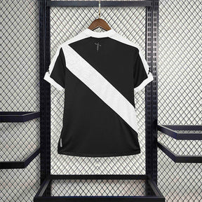 Camiseta Feminina do Vasco da Gama 24/25 Home - Preto - vista frontal