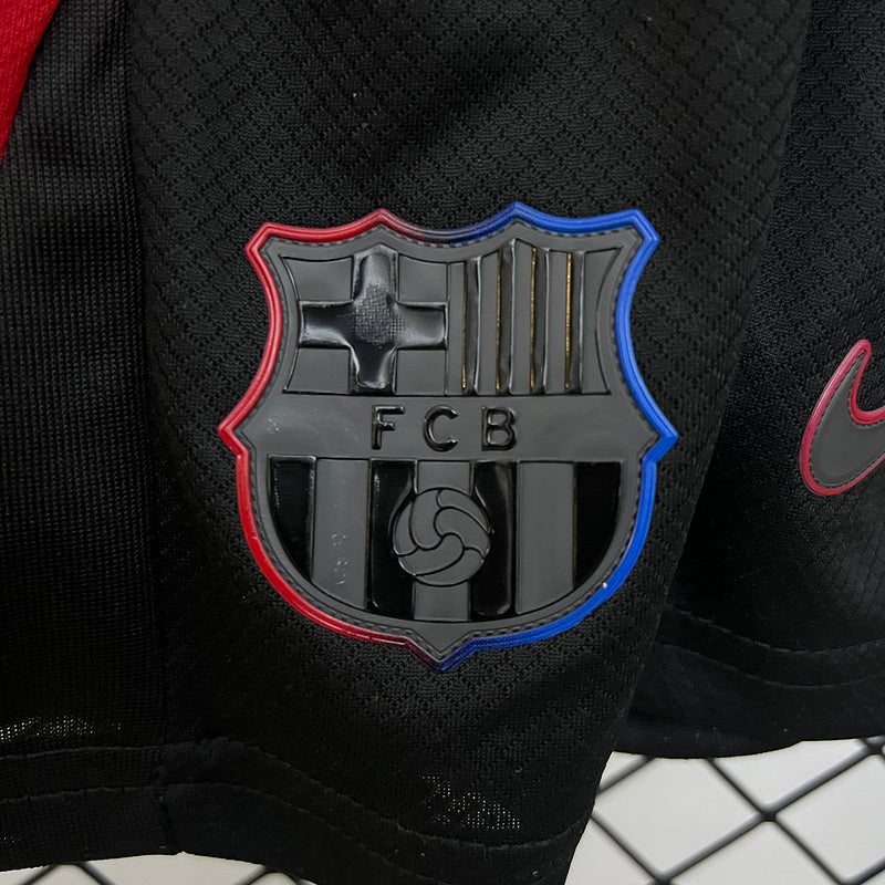 Kids Barcelona ll 2024∕25 Cactus Jack - detalle del cuello
