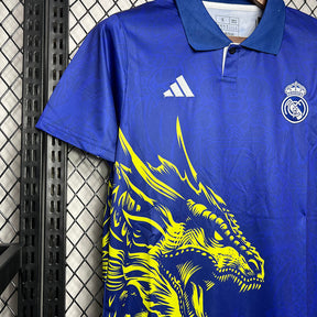 Camiseta 24/25  Real Madrid Edição Especial - Azul - vista frontal