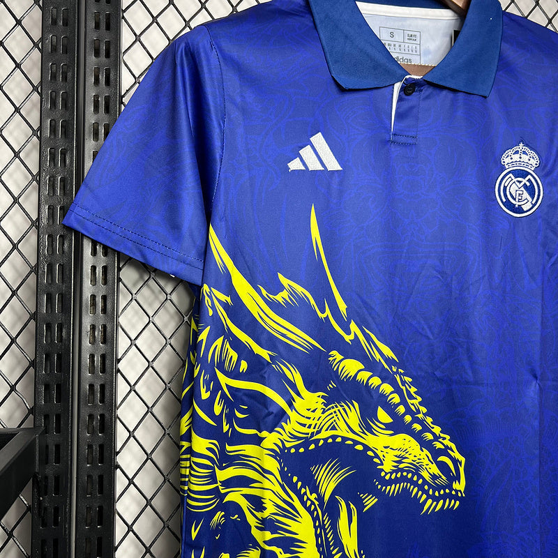 Camiseta 24/25  Real Madrid Edição Especial - Azul - vista frontal