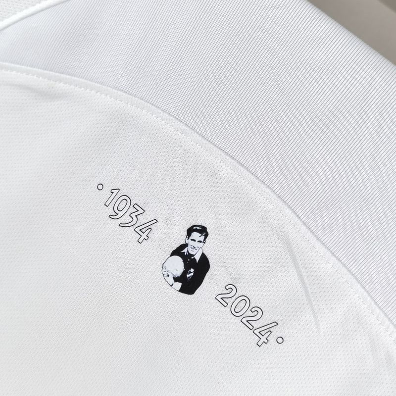 Camiseta Aik II 24/25 - Branco e Amarelo - vista trasera