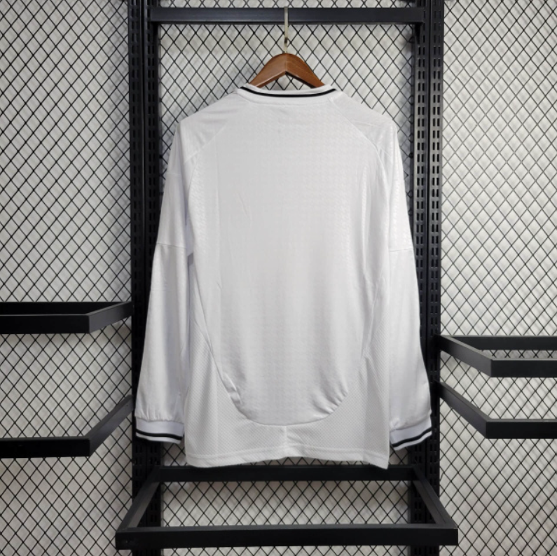 Camiseta 24∕25 Long sleeveReal Madrid Branco - vista frontal