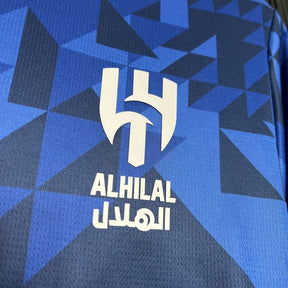 Camiseta Al Hilal I 24/25 - Azul - vista trasera