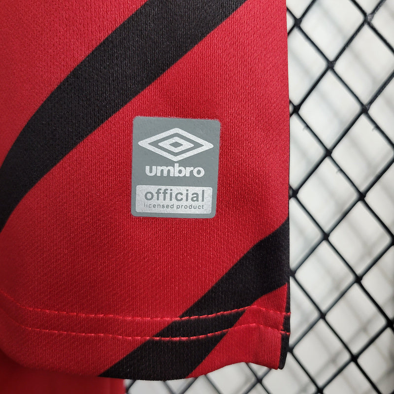 Kids Athletico Paranaense ll 2023∕24 Preto-Vermelho - foto principal