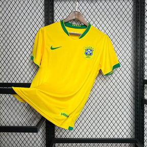 Camiseta Brasil l Retro 2006 - detalle de la manga