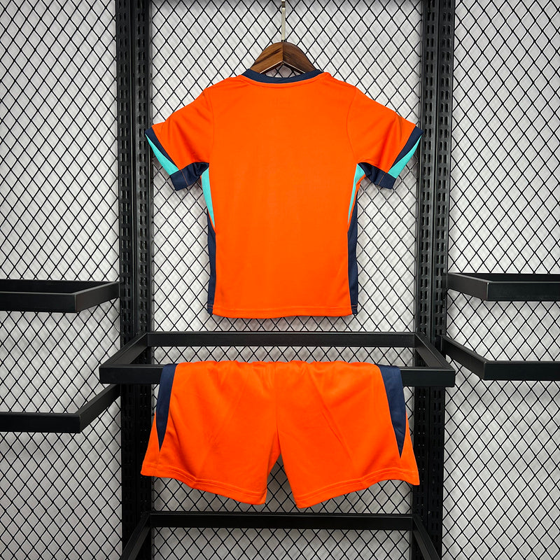 Kids Seleção da Holanda l 2024∕25 - detalle de la manga