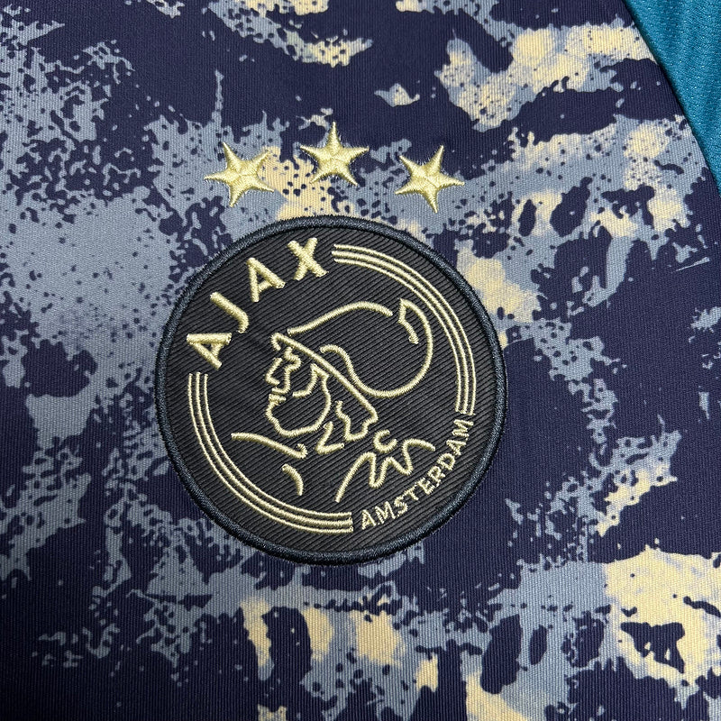 Camiseta Ajax 24/25 Away - detalle del cuello