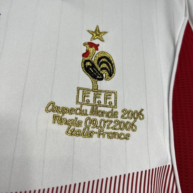 Camiseta da Seleção da França Retro 2006 ll - detalle de la manga