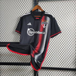 Camiseta 23∕24 Sao Paulo ll - detalle del cuello