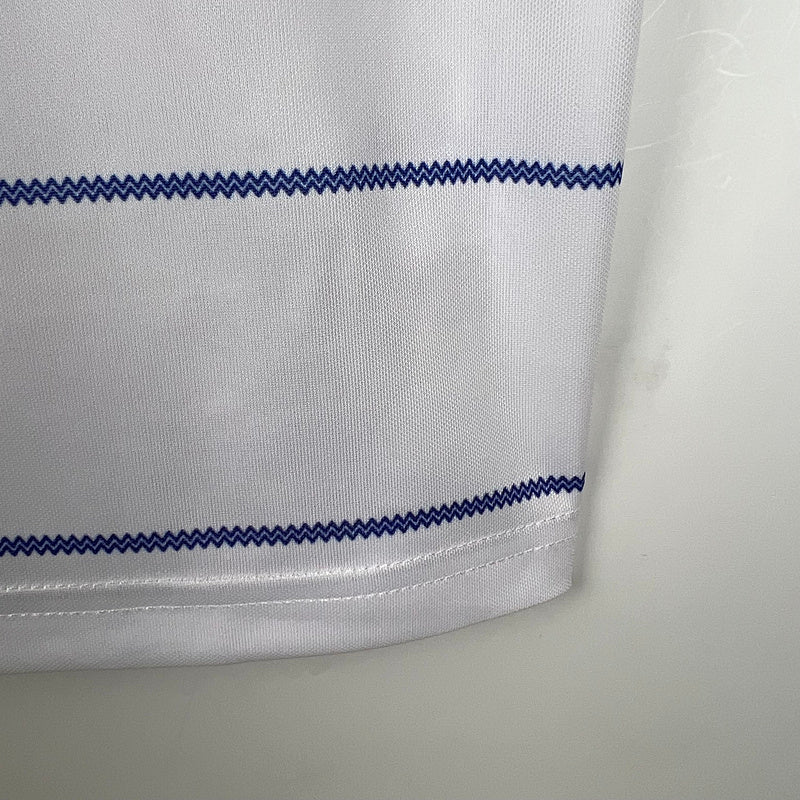 Camiseta Retro Porto 85/86 - Branco - detalle de la manga