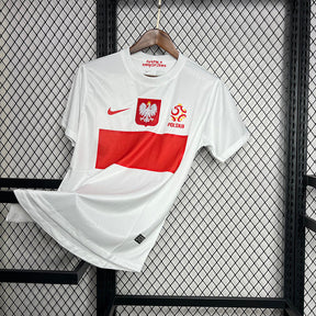 Camiseta Seleção Polonia l Retro 2012 - vista frontal