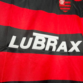 Camiseta Flamengo l Retro 2000/01 - detalle de la manga