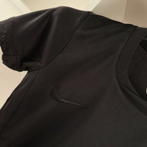 Camiseta Corinthians Feminina II 24/25 - Preto - detalle de la manga