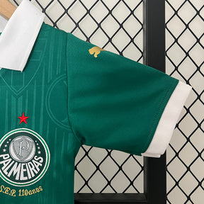Kids Palmeiras 24/25 Home - Verde - vista frontal