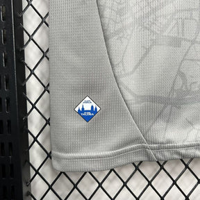 Camiseta do Deportivo Alavés ll 24/25 Branco - tejido y acabado