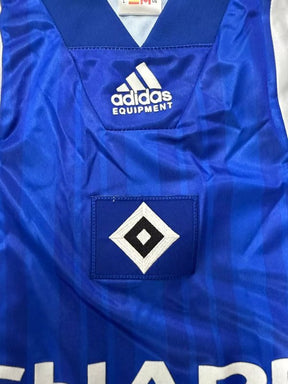 Camiseta Hamburg 92/93  - Away Retro - detalle del cuello