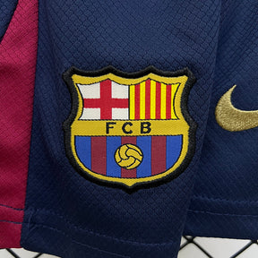 Kids Barcelona l 2024∕25 Cactus Jack - detalle del cuello