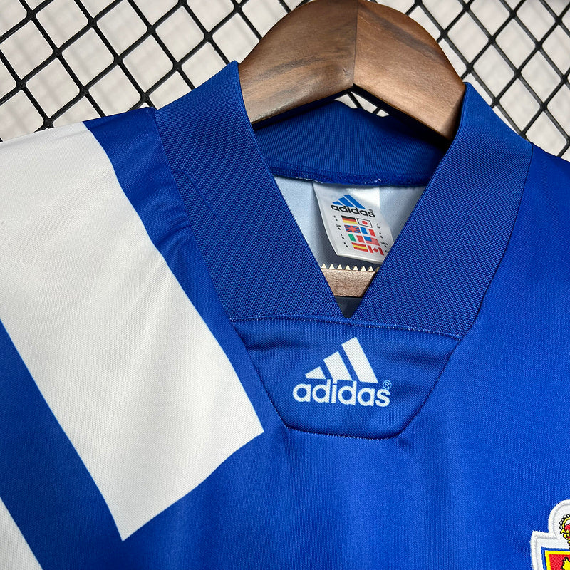 Camiseta Osasuna ll Retro 1992/93 - detalle de la manga