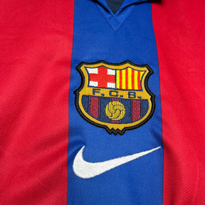 Camiseta Barcelona l Retro 2004/05 - detalle de la manga