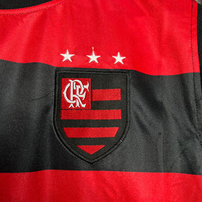 Camiseta Flamengo l Retro 2000/01 - tejido y acabado