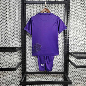 Kids Real Madrid 2024∕25- Roxo - tejido y acabado