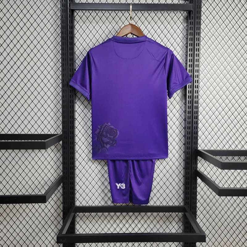 Kids Real Madrid 2024∕25- Roxo - tejido y acabado