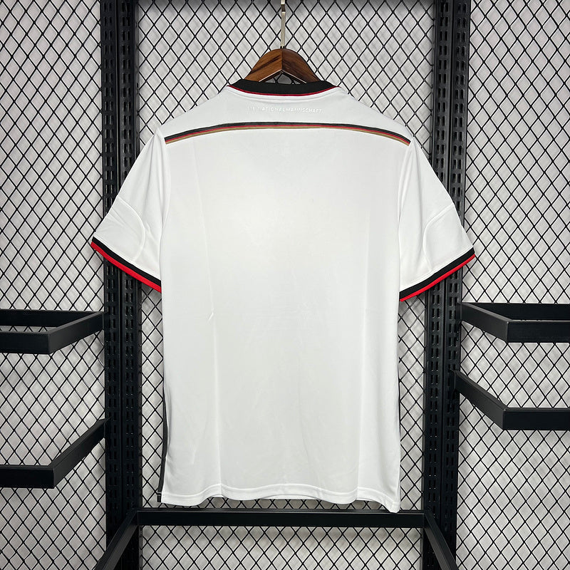 Camiseta Seleção Alemanha 2014 - Home - Retro - vista frontal