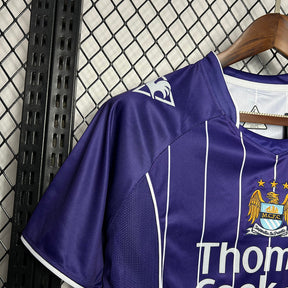 Camiseta Manchester City ll Retro 2007/08 - tejido y acabado