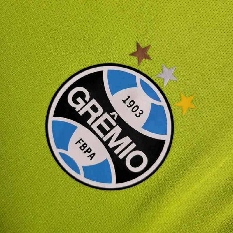Camiseta 24/25 Gremio Treino - Verde - tejido y acabado