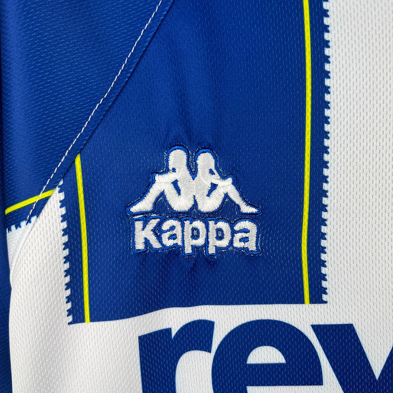 Camiseta Retro Porto 97/99 - Azul - tejido y acabado