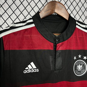 Camiseta Seleção Alemanha 2014 - Retro - detalle del cuello