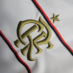 Camiseta 23∕24 Flamengo ll - Femenino - Branco - tejido y acabado