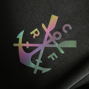 Camiseta 23∕24 Flamengo ll - Femenino - Preto - detalle del cuello