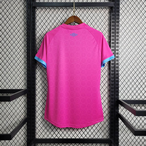 Camiseta 23∕24 Gremio - Femenino - Rosa - tejido y acabado