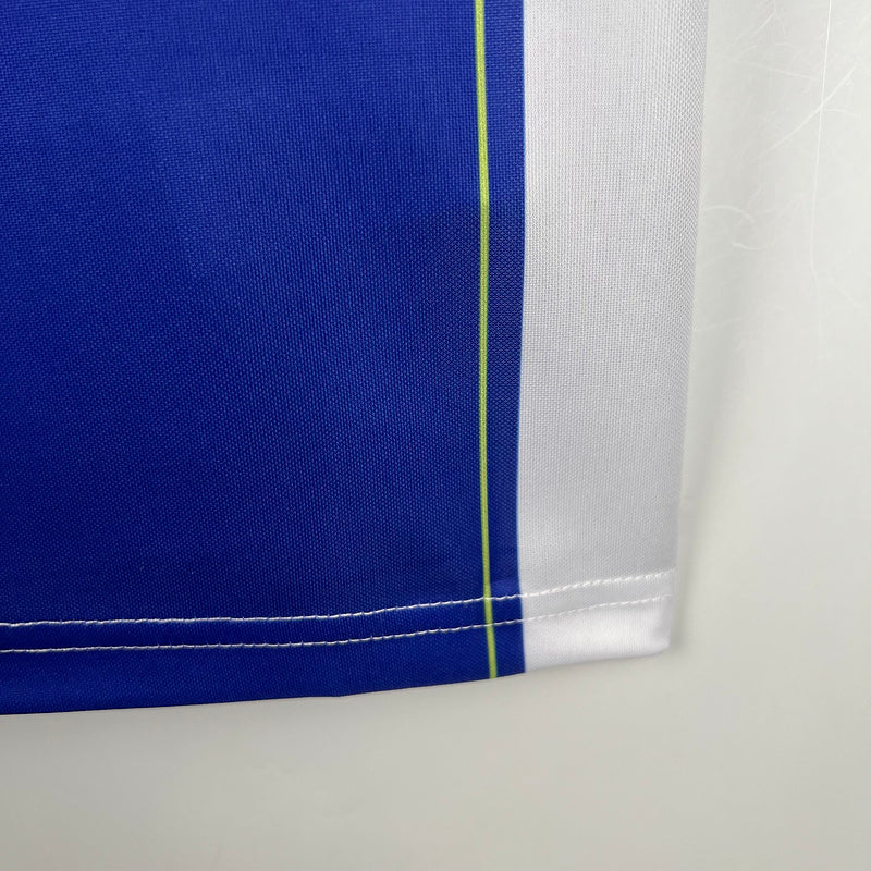 Camiseta Retro Porto 98/99 - Azul - tejido y acabado