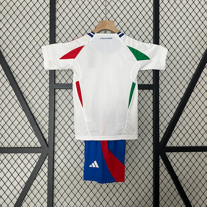 Kids Italia 24/25 Adidas - Branco - vista frontal