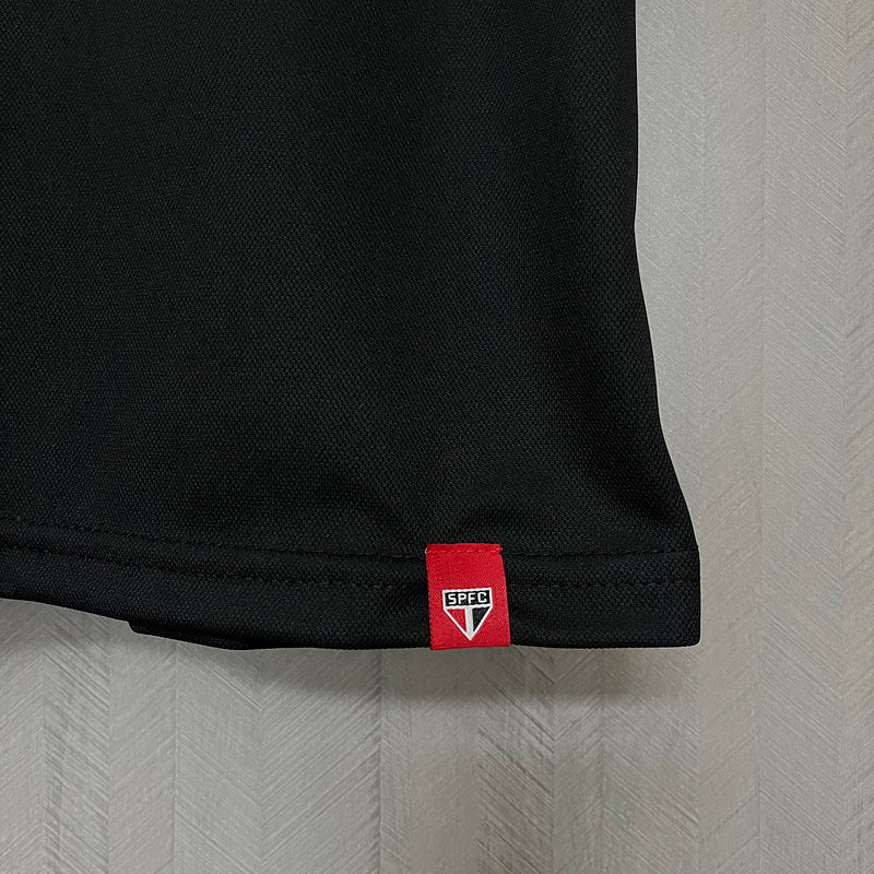 Camiseta 24∕25 São Paulo Edição Especial Preto - tejido y acabado