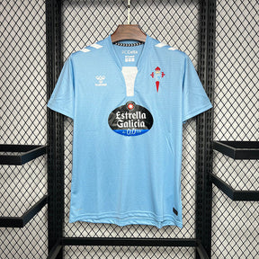 Camiseta Celta Vigo 24/25 - Home - Azul - detalle de la manga