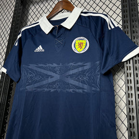 Camiseta Scotland l Retro 2012/14 - tejido y acabado