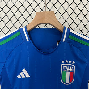 Kids Italia 24/25 Adidas - Azul - vista trasera