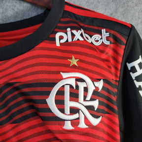 Camiseta 22∕23 Flamengo - tejido y acabado
